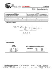 CY26200SC datasheet pdf Cypress