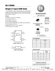 NL17SZ08 datasheet pdf ON Semiconductor