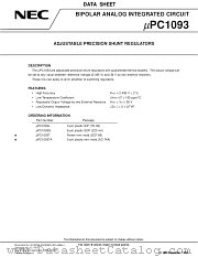 UPC1093T-E2 datasheet pdf NEC