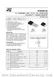 STD5NE10LT4 datasheet pdf ST Microelectronics