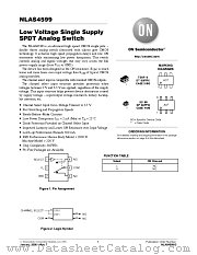 NLAS4599DFT2 datasheet pdf ON Semiconductor