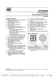 ST19WSC8 datasheet pdf ST Microelectronics
