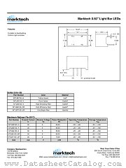 MTLB4150-0 datasheet pdf Marktech Optoelectronics