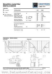 MQF45.0-3800/09 datasheet pdf Vectron