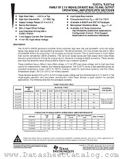 TLV2773AID datasheet pdf Texas Instruments