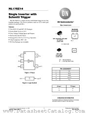 NL17SZ14 datasheet pdf ON Semiconductor
