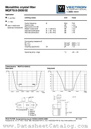 MQF70.0-2000/02 datasheet pdf Vectron