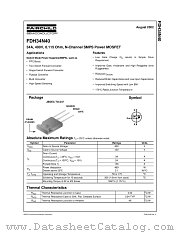 FDH34N40 datasheet pdf Fairchild Semiconductor