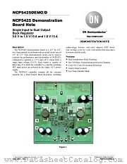 NCP5425 datasheet pdf ON Semiconductor