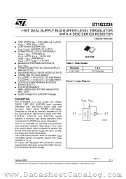 ST1G3234 datasheet pdf ST Microelectronics
