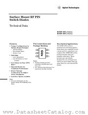 HSMP-4890 datasheet pdf Agilent (Hewlett-Packard)
