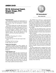 NCP1651 datasheet pdf ON Semiconductor