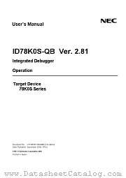 USAB17ID78K0S-QB datasheet pdf NEC