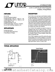 LT1254 datasheet pdf Linear Technology