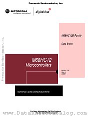 68HC12BE32 datasheet pdf Freescale (Motorola)