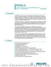 PCKEL14 datasheet pdf Philips