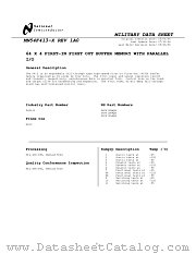 54F413DMQB datasheet pdf National Semiconductor