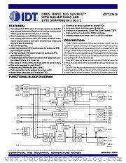 IDT723616L20PF8 datasheet pdf IDT
