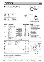 CS35-14IO4 datasheet pdf IXYS