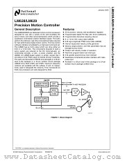 LM629M-6 datasheet pdf National Semiconductor