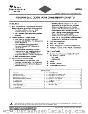 GC5016-PBZ datasheet pdf Texas Instruments