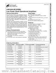 LM124AW-MLS datasheet pdf National Semiconductor