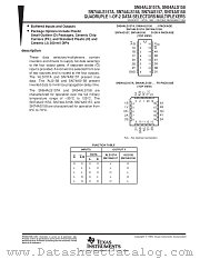 SNJ54ALS158FK datasheet pdf Texas Instruments