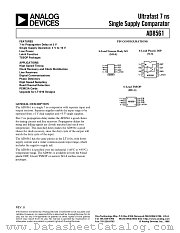AD8561ANZ datasheet pdf Analog Devices