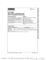 SSTV16859G datasheet pdf Fairchild Semiconductor