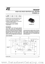 VB325 datasheet pdf ST Microelectronics