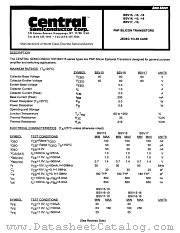 BSV17-10 datasheet pdf Central Semiconductor