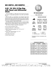 MC100EP51DR2 datasheet pdf ON Semiconductor