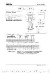 TOTX179PL datasheet pdf TOSHIBA