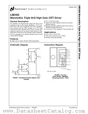 LM2469TA datasheet pdf National Semiconductor