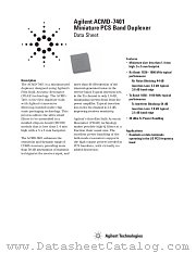 ACMD-7401 datasheet pdf Agilent (Hewlett-Packard)
