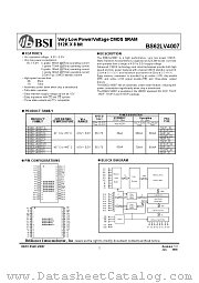 BS62LV4007 datasheet pdf Brilliance Semiconductor