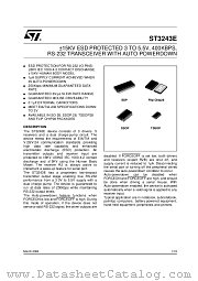 ST3243EC datasheet pdf ST Microelectronics