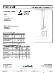 LC374PWH1-30H-A datasheet pdf Marktech Optoelectronics