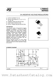L7920AC datasheet pdf ST Microelectronics