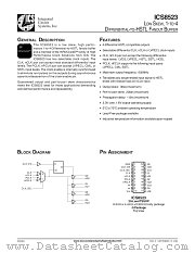 ICS8523 datasheet pdf Texas Instruments