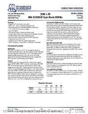 GS882V37A datasheet pdf GSI Technology