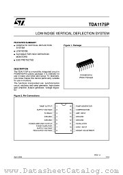 TDA1175P datasheet pdf ST Microelectronics