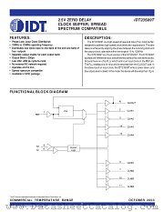 IDT23S09T-1DC datasheet pdf IDT