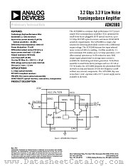 ADN2880 datasheet pdf Analog Devices