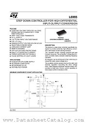 L6995 datasheet pdf ST Microelectronics