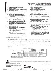 SN74CB3Q16811DL datasheet pdf Texas Instruments