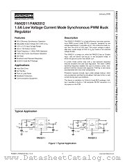 FAN2012MPX datasheet pdf Fairchild Semiconductor