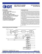 IDT74FCT88915TT100J datasheet pdf IDT