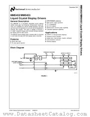 MM5453VX datasheet pdf National Semiconductor