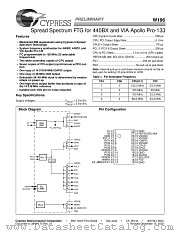 W196G datasheet pdf Cypress